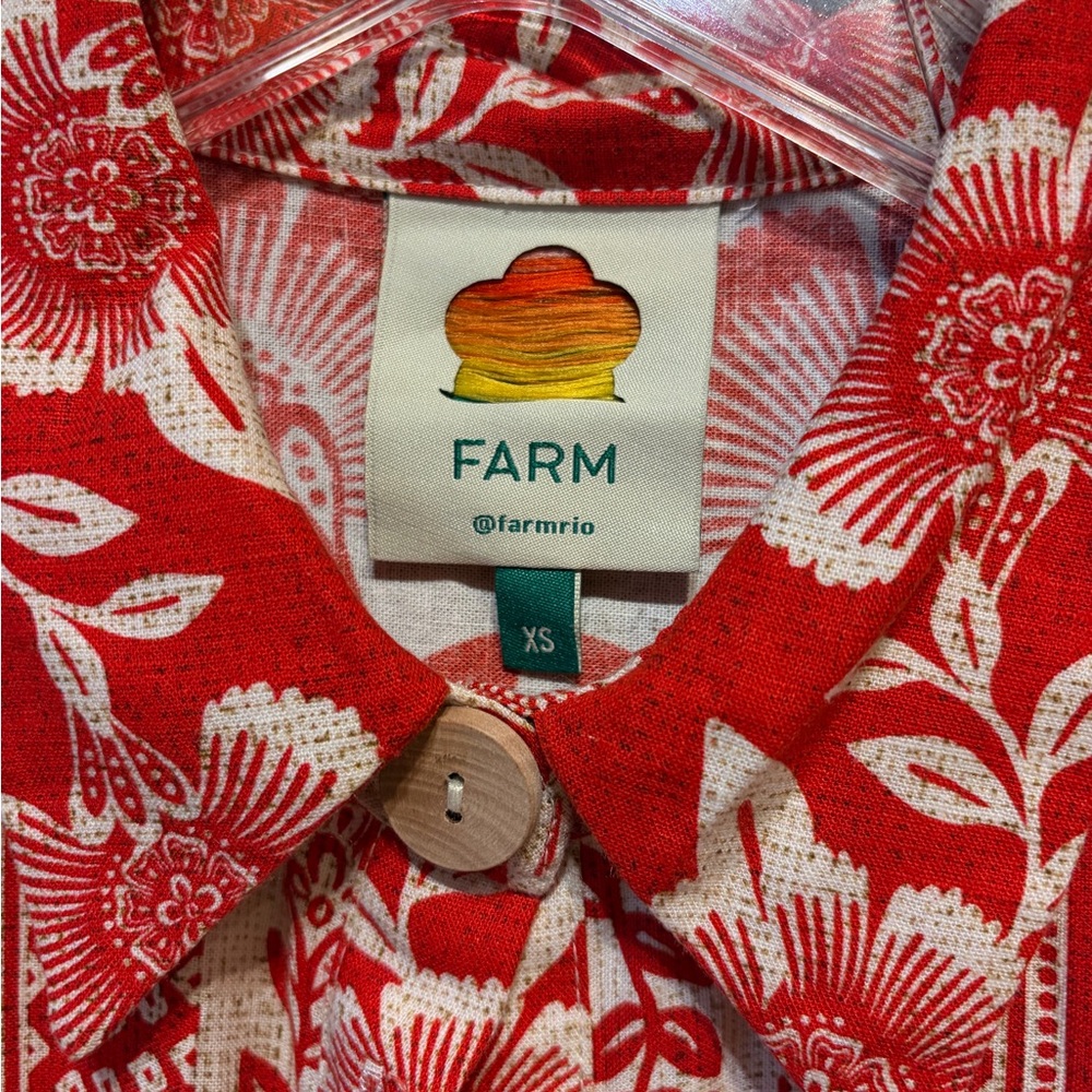 Farm Rio Red Jumpsuit - Picture 5 of 5